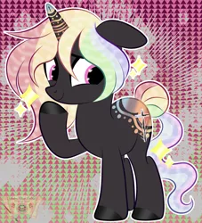 Size: 3760x4140 | Tagged: safe, artist:xochicoatlyoliztli, derpibooru import, oc, unofficial characters only, pony, unicorn, trade ya, base used, commission, image, png, solo