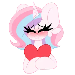Size: 1280x1280 | Tagged: safe, artist:ladylullabystar, derpibooru import, oc, oc:lullaby star, alicorn, pony, female, heart, image, mare, png, simple background, solo, transparent background