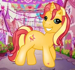Size: 1165x1101 | Tagged: safe, derpibooru import, sunset shimmer, pony, unicorn, g3, g4 to g3, generation leap, image, png, solo