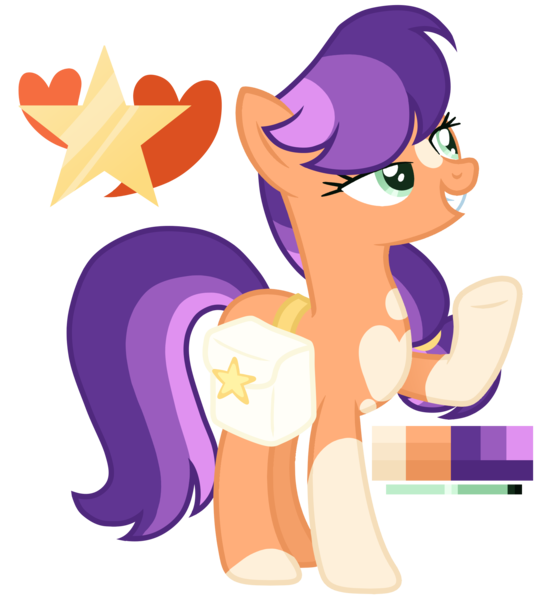 Size: 1800x2000 | Tagged: safe, artist:monochrome-sunsets, artist:xcelima, derpibooru import, oc, unofficial characters only, earth pony, pony, bag, base used, female, image, mare, offspring, parent:hitch trailblazer, parent:sunny starscout, parents:sunnyhitch, png, saddle bag, simple background, solo, transparent background