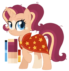 Size: 1280x1336 | Tagged: safe, artist:monochrome-sunsets, derpibooru import, oc, pony, unicorn, cloak, clothes, female, image, mare, offspring, parent:starlight glimmer, parent:sunburst, parents:starburst, png, simple background, solo, transparent background