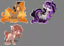 Size: 4409x3150 | Tagged: safe, artist:louyalpha, artist:meimisuki, derpibooru import, oc, unofficial characters only, earth pony, pony, unicorn, adoptable, base used, gray background, image, lava lamp, png, simple background