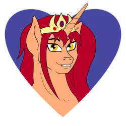 Size: 894x894 | Tagged: safe, artist:countessmrose, derpibooru import, oc, oc:khunis jirall, alicorn, crown, deviantart watermark, heart, hearts and hooves day, image, jewelry, obtrusive watermark, png, regalia, simple background, transparent background, watermark