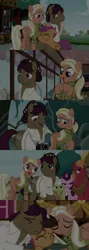 Size: 1280x3600 | Tagged: safe, edit, edited screencap, editor:jerryakiraclassics19, screencap, big macintosh, granny smith, mane allgood, scootaloo, snap shutter, sugar belle, earth pony, pegasus, pony, unicorn, the last crusade, '90s, female, filly, image, male, mare, png, stallion