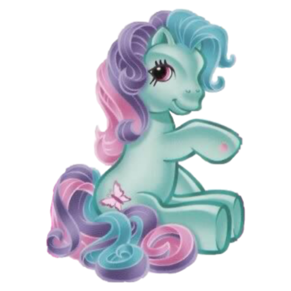 Size: 1080x1080 | Tagged: safe, derpibooru import, official, daybreak (character), butterfly, earth pony, insect, pony, daybreak (g3), g3, green coat, heart, heart hoof, image, multicolored mane, png, raised hoof, simple background, sitting, solo, sticker, stock vector, transparent background