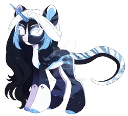 Size: 1024x930 | Tagged: safe, artist:miioko, derpibooru import, oc, unofficial characters only, pony, unicorn, colored hooves, deviantart watermark, eyelashes, female, horn, image, mare, obtrusive watermark, png, simple background, solo, transparent background, unicorn oc, watermark, white eyes