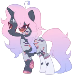 Size: 1280x1336 | Tagged: safe, artist:lazuli0209, artist:magicdarkart, derpibooru import, oc, pony, unicorn, base used, clothes, female, image, mare, png, socks, solo