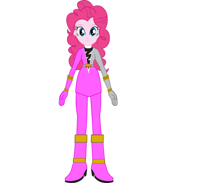 Size: 2443x2265 | Tagged: safe, artist:cam-and-sister-paint, derpibooru import, pinkie pie, equestria girls, image, kishiryu sentai ryusoulger, pink ranger, png, power rangers, power rangers dino fury, solo