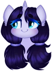 Size: 882x1212 | Tagged: safe, artist:purplegrim40, derpibooru import, oc, unofficial characters only, pony, unicorn, bust, eyelashes, female, horn, image, mare, png, simple background, solo, transparent background, unicorn oc