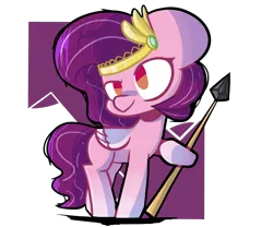 Size: 1200x1000 | Tagged: safe, artist:ronin20181, derpibooru import, pipp petals, pegasus, pony, female, g5, image, partial background, png, simple background, solo, spear, transparent background, weapon