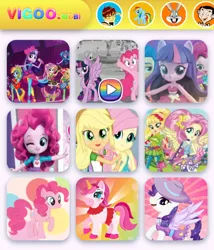 Size: 720x843 | Tagged: safe, derpibooru import, applejack, fluttershy, pinkie pie, rainbow dash, rarity, twilight sparkle, human, pegasus, pony, unicorn, equestria girls, ben tennyson, bootleg, bugs bunny, caption, games, image, image macro, looking at you, looney tunes, mane six, one eye closed, photo, png, text, vigoo.mobi