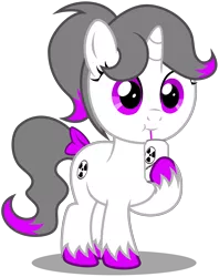 Size: 2720x3440 | Tagged: safe, artist:strategypony, derpibooru import, oc, oc:hazel radiate, unofficial characters only, pony, unicorn, bow, cute, drinking, female, filly, foal, hoof hold, horn, image, png, simple background, tail, tail bow, transparent background, unshorn fetlocks