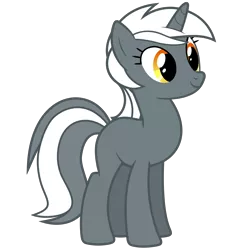 Size: 4500x4500 | Tagged: safe, anonymous editor, artist:90sigma, derpibooru import, edit, monochrome sunset, pony, unicorn, absurd resolution, background pony, female, full body, hooves, horn, image, mare, png, recolor, simple background, smiling, solo, standing, tail, transparent background, two toned tail