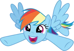 Size: 4329x3000 | Tagged: safe, artist:cloudyglow, derpibooru import, rainbow dash, daring done?, image, png, simple background, solo, transparent background, vector