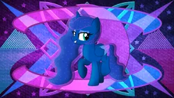 Size: 3840x2160 | Tagged: safe, artist:laszlvfx, derpibooru import, edit, princess luna, pony, image, png, solo, wallpaper, wallpaper edit