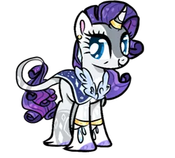 Size: 587x528 | Tagged: safe, artist:goldlines005, derpibooru import, rarity, pony, unicorn, base used, eye wrinkles, female, horn, horn ring, image, jewelry, leonine tail, mare, older, older rarity, png, redesign, ring, simple background, solo, tail, transparent background