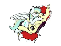 Size: 3000x2250 | Tagged: safe, derpibooru import, oc, oc:aaaaaaaaaaa, oc:swifty breeze, bat pony, pegasus, cute, duo, hug, image, png