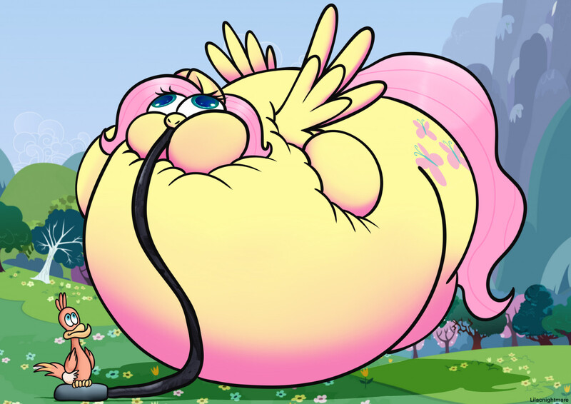 Size: 1280x905 | Tagged: questionable, artist:lilacnightmare, derpibooru import, fluttershy, pegasus, pony, a bird in the hoof, belly, big belly, blimp, body inflation, expansion, female, floating, hose, huge belly, hyper, hyper belly, hyper inflation, image, impossibly large belly, inflated ears, inflated head, inflated hooves, inflation, jpeg, male, mare, neck roll, puffy cheeks, pump, spherical inflation, wings