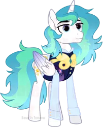 Size: 1280x1514 | Tagged: safe, artist:reptaurdrawsmlp, derpibooru import, oc, alicorn, pony, base used, clothes, image, male, obtrusive watermark, offspring, parent:princess celestia, parent:shining armor, parents:shininglestia, png, solo, stallion, watermark