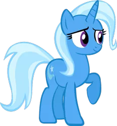 Size: 711x767 | Tagged: safe, artist:thebosscamacho, derpibooru import, trixie, pony, unicorn, .svg available, female, image, mare, png, raised hoof, simple background, solo, transparent background, vector