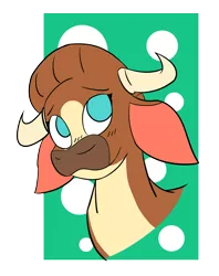 Size: 2416x3048 | Tagged: safe, artist:jsacos, derpibooru import, cow, them's fightin' herds, community related, female, image, madison (tfh), png, simple background, solo, transparent background