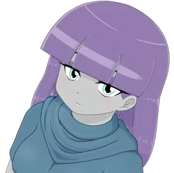 Size: 1675x1668 | Tagged: safe, alternate version, artist:batipin, derpibooru import, maud pie, equestria girls, image, looking at you, png, simple background, solo, transparent background