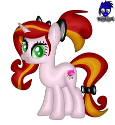 Size: 3840x4154 | Tagged: safe, artist:damlanil, derpibooru import, oc, oc:mistress mare, pony, unicorn, bow, eyeshadow, female, happy, horn, image, latex, looking at you, makeup, mare, png, show accurate, simple background, smiling, standing, transparent background, vector