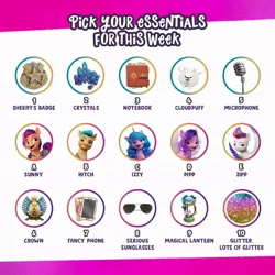 Size: 1080x1080 | Tagged: safe, derpibooru import, official, cloudpuff, hitch trailblazer, izzy moonbow, pipp petals, sunny starscout, zipp storm, earth pony, pegasus, pony, unicorn, my little pony: a new generation, crystal, female, g5, image, instagram, jpeg, male, mane five (g5), mare, microphone, mobile phone, open mouth, open smile, phone, smartphone, smiling, spread wings, stallion, sunglasses, wings