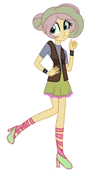 Size: 596x1200 | Tagged: safe, artist:venomtwt-artistowo, derpibooru import, oc, equestria girls, base used, clothes, female, image, offspring, parent:fluttershy, parent:sandalwood, png, simple background, solo, transparent background