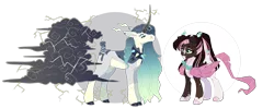 Size: 4420x1748 | Tagged: safe, artist:shady-bush, derpibooru import, oc, unofficial characters only, original species, pony, scented pony, female, image, png, simple background, transparent background
