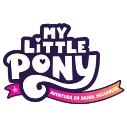 Size: 8000x8000 | Tagged: safe, derpibooru import, official, my little pony: a new generation, european spanish, food, g5, heart, image, localization, logo, logotype, my little pony logo, my little pony: a maretime bay adventure, my little pony: a maretime bay adventure logo, my little pony: a new generation logo, orange, pink, png, ribbon, spanish, stars