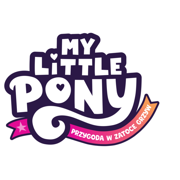 Size: 8000x8000 | Tagged: safe, derpibooru import, official, my little pony: a new generation, 2d, absurd resolution, food, g5, heart, image, localized, logo, my little pony logo, my little pony: a maretime bay adventure, my little pony: a maretime bay adventure logo, my little pony: a new generation logo, no pony, orange, pink, png, poland, polish, ribbon, simple background, stars, transparent background