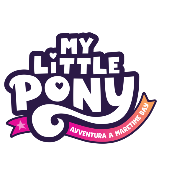 Size: 8000x8000 | Tagged: safe, derpibooru import, official, my little pony: a new generation, 2d, absurd resolution, food, g5, heart, image, italian, italy, logo, my little pony logo, my little pony: a maretime bay adventure, my little pony: a maretime bay adventure logo, my little pony: a new generation logo, no pony, orange, pink, png, ribbon, simple background, spanish text, stars, transparent background