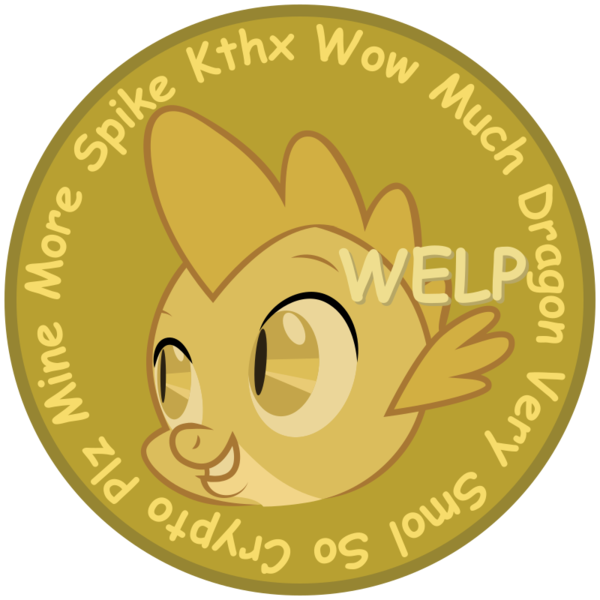 Size: 800x800 | Tagged: safe, artist:joey, derpibooru import, spike, dragon, .svg available, coin, dogecoin, image, male, monochrome, png, solo, text, vector