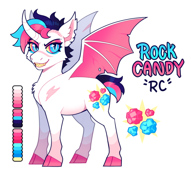 Size: 750x700 | Tagged: safe, artist:lastnight-light, derpibooru import, oc, oc:rock candy, alicorn, bat pony, bat pony alicorn, pony, bat wings, female, horn, image, mare, png, simple background, solo, transparent background, wings