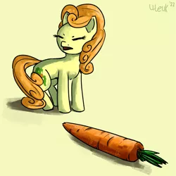 Size: 2399x2399 | Tagged: safe, artist:uteuk, derpibooru import, carrot top, golden harvest, carrot, food, image, meme, png