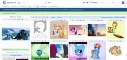 Size: 1876x892 | Tagged: safe, derpibooru import, screencap, applejack, carrot top, chancellor neighsay, golden harvest, rainbow dash, rarity, tempest shadow, trixie, twilight sparkle, twilight sparkle (alicorn), vapor trail, oc, alicorn, earth pony, pegasus, pony, unicorn, april fools, april fools 2022, image, openbooru, png