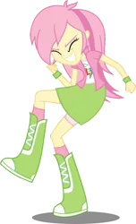 Size: 696x1147 | Tagged: safe, artist:iamsheila, derpibooru import, rainbow dash, equestria girls, boots, clothes, high heel boots, image, png, shirt, shoes, skirt, socks, solo