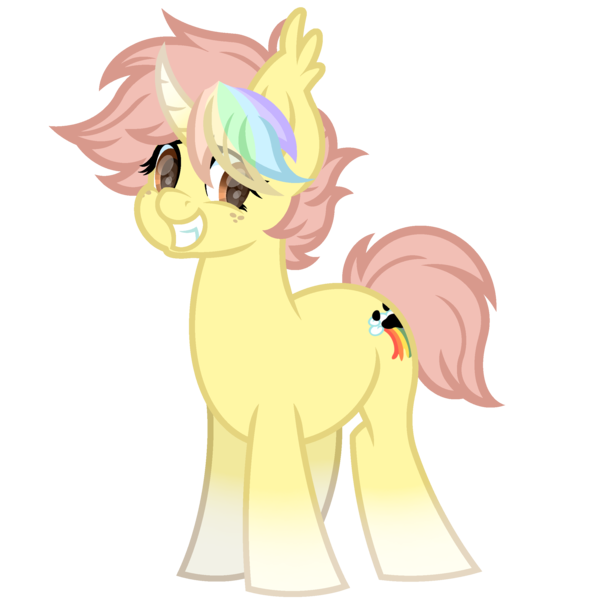 Size: 2400x2400 | Tagged: safe, artist:memeancholy, artist:ponkus, derpibooru import, oc, oc:ponkus, bat pony, hybrid, pony, unicorn, collaboration, fangs, female, image, mare, png, solo