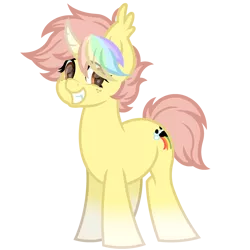 Size: 2400x2400 | Tagged: safe, artist:memeancholy, artist:ponkus, derpibooru import, oc, oc:ponkus, bat pony, hybrid, pony, unicorn, collaboration, fangs, female, image, mare, png, solo