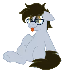 Size: 2601x2744 | Tagged: safe, artist:ponkus, derpibooru import, oc, oc:wrench turner, earth pony, pony, cute, glasses, image, male, png, simple background, solo, stallion, transparent background