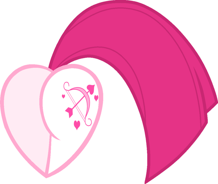 Size: 1069x901 | Tagged: safe, artist:guruyunus17, derpibooru import, lovestruck, pony, base used, butt, female, heart, heart butt, image, mare, medibang paint, plot, png, simple background, solo, tail, transparent background