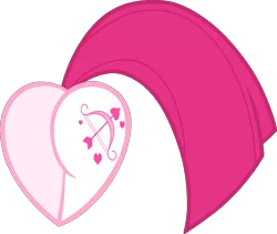 Size: 1069x901 | Tagged: safe, artist:guruyunus17, derpibooru import, lovestruck, pony, base used, butt, female, heart, heart butt, image, mare, medibang paint, plot, png, simple background, solo, tail, transparent background