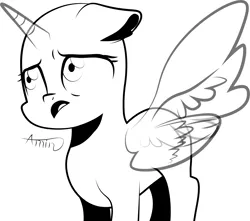 Size: 3774x3338 | Tagged: safe, artist:c.a.m.e.l.l.i.a, derpibooru import, base, base used, black and white, grayscale, image, monochrome, png