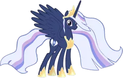 Size: 1280x814 | Tagged: safe, artist:foxyfell1337, derpibooru import, oc, oc:silverlay, alicorn, pony, alicornified, base used, image, png, race swap, simple background, solo, transparent background