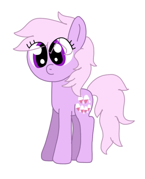Size: 753x934 | Tagged: safe, artist:funnyclowns64, derpibooru import, lickety split, lickety-split, earth pony, pony, colored, cute, eye clipping through hair, female, frizzy hair, full body, g1, g1 licketybetes, g1 to g4, g1betes, g4, generation leap, hooves, image, mare, pink hair, pink mane, pink tail, png, purple eyes, simple background, smiling, solo, standing, tail, transparent background
