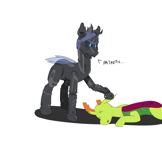 Size: 3000x2800 | Tagged: safe, artist:apuljack, derpibooru import, oc, oc:captain black lotus, changeling, pony, image, png