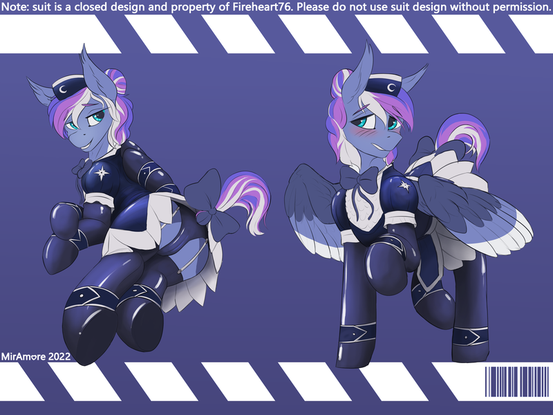 Size: 4000x3000 | Tagged: suggestive, artist:miramore, derpibooru import, oc, pegasus, pony, 2022, adorasexy, barcode, black and white, blushing, bound wings, bow, butt, clothes, commission, cuffs (clothes), cute, design, dock, donut steel, female, fireheart76's latex suit design, gloves, grayscale, hair bun, image, latex, latex gloves, latex socks, latex suit, lying down, maid, maid headdress, monochrome, panties, pegasus oc, plot, png, presenting, prisoners of the moon, sexy, short tail, side, skirt, socks, solo, tail, underwear, uniform, wings