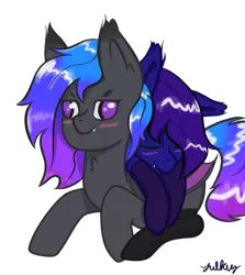 Size: 417x468 | Tagged: safe, artist:lullay, derpibooru import, oc, oc:blossom song, oc:grey, unofficial characters only, bat pony, adorable face, base used, bat ears, blushing, chest fluff, clothes, comfy, cuddling, cute, derp, duo, ear fluff, eyebrows, eyes closed, eyes open, female, floppy ears, flower, fluffy, freckles, gift art, happy, hoodie, horn, hug, huggle, image, male, mane, png, shiny mane, simple background, sleeping, smiling, snuggling, socks, transparent background, wings