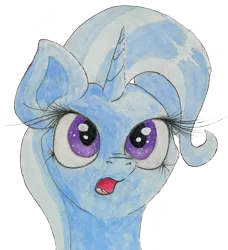 Size: 1244x1363 | Tagged: source needed, safe, artist:engi, edit, editor:edits of hate, editor:unofficial edits thread, trixie, pony, unicorn, cute, female, image, looking at you, mare, open mouth, png, simple background, solo, traditional art, transparent background, watercolor painting
